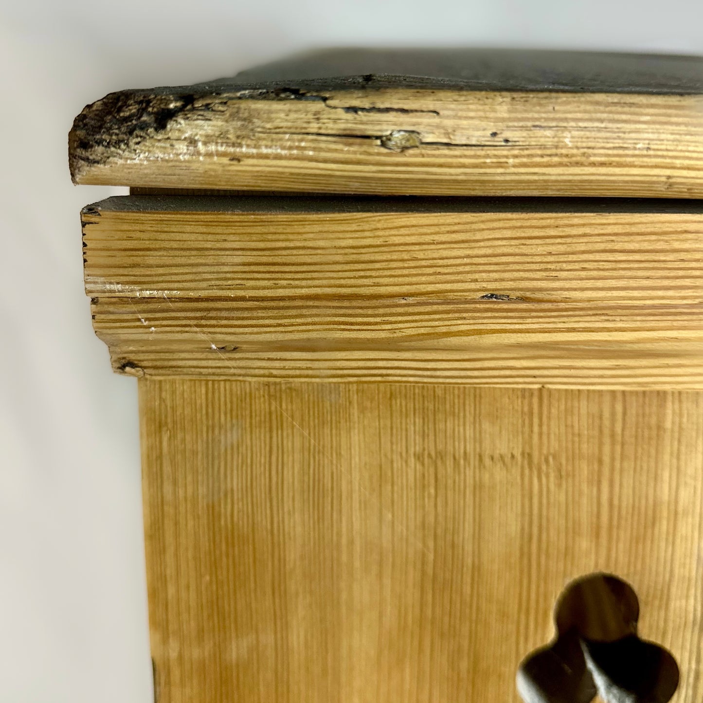 Large Pine Chapel Bookcase