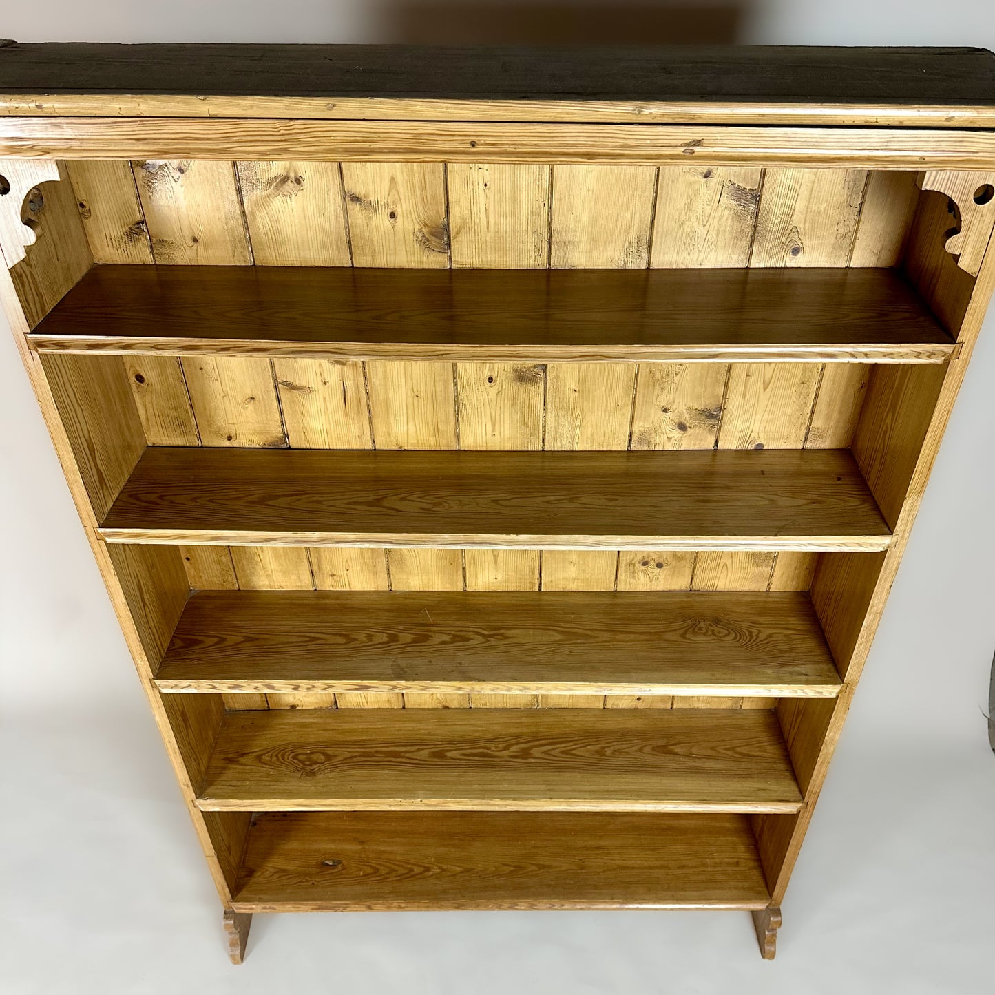 Large Pine Chapel Bookcase