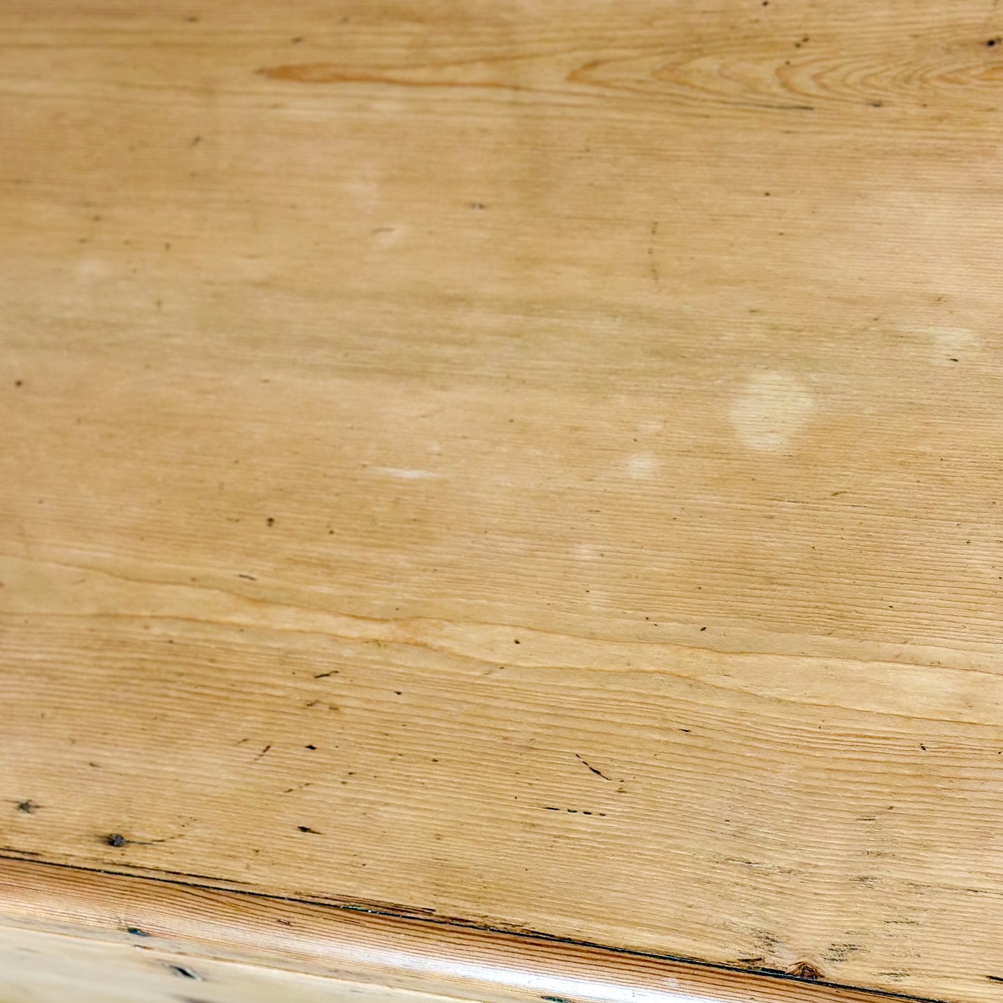 Antique Old Pine Trunk Chest Blanket Box