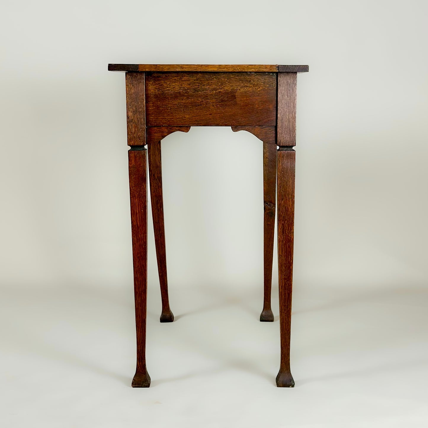 Arts & Crafts Oak Writing Side Table