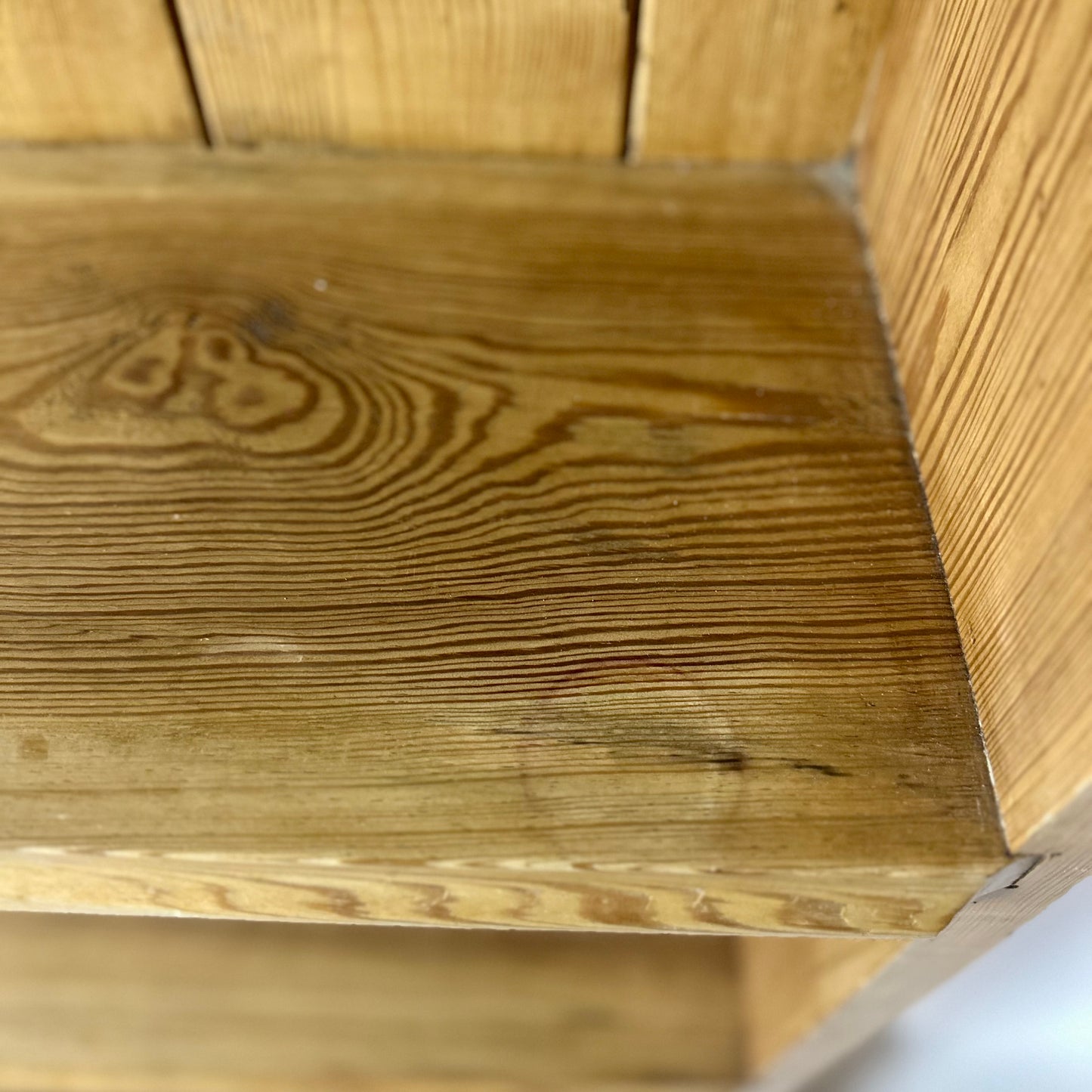 Large Pine Chapel Bookcase