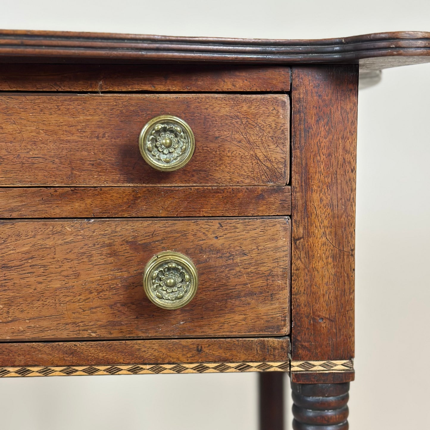 Antique Georgian Mahogany Small Side Table