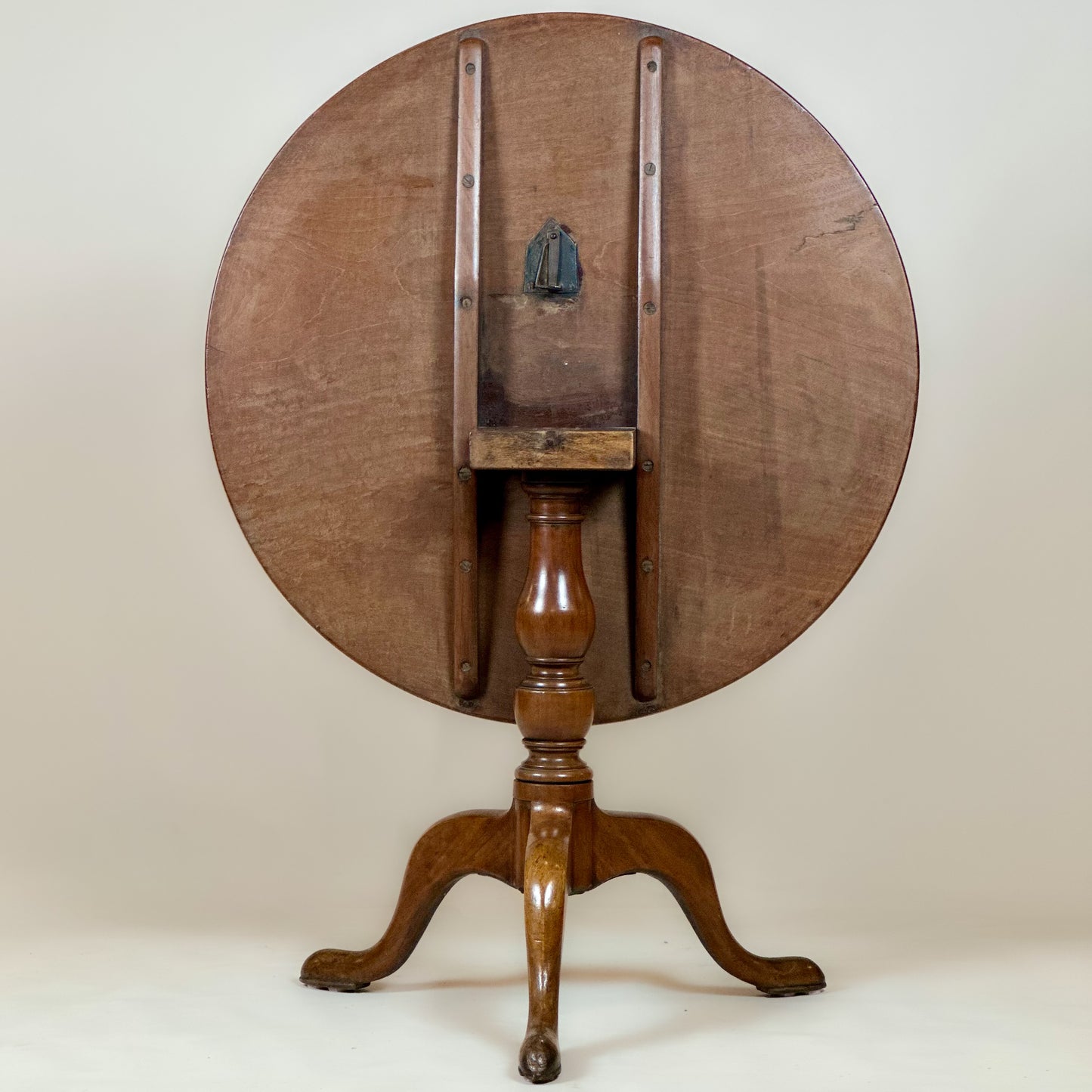Antique Georgian Cuban Mahogany Tilt Top Table