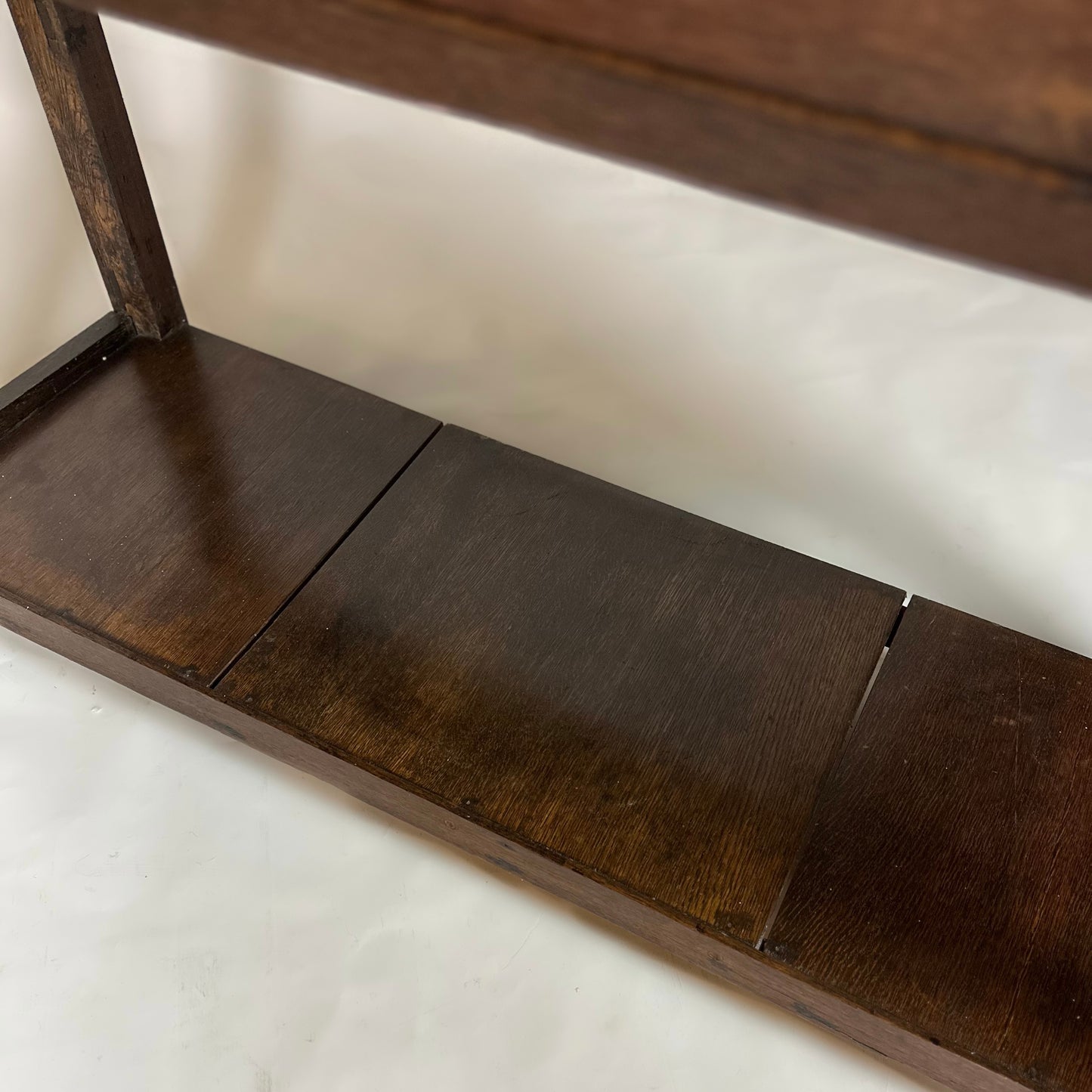 Antique Oak Console Hall Table