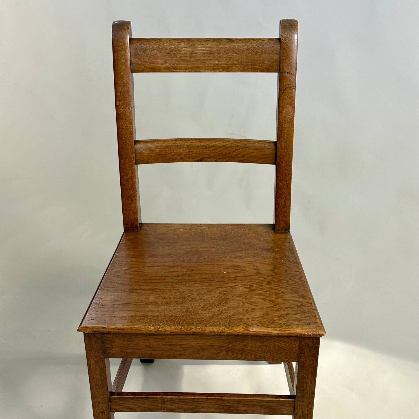 Set of Four Antique Welsh Oak Farmhouse Chairs