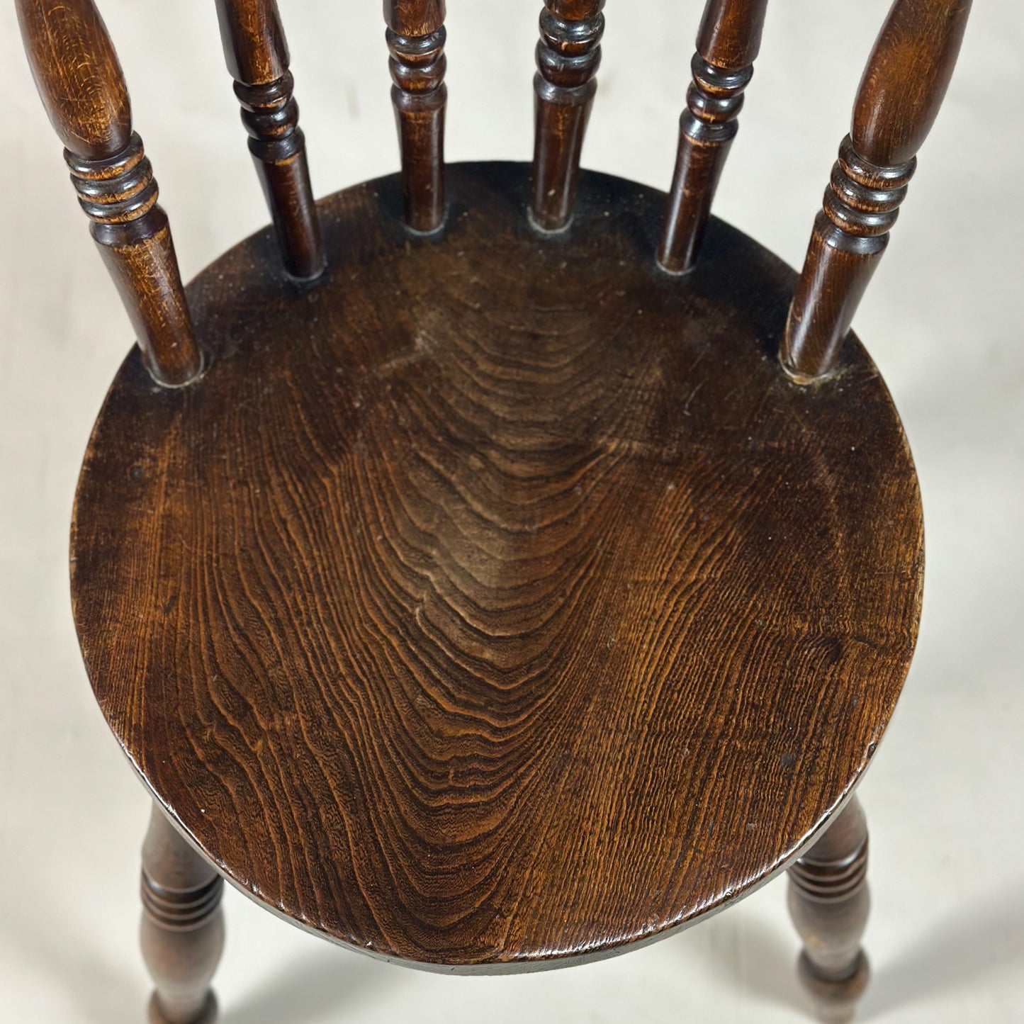 Set of six Victorian Country Kitchen Chairs