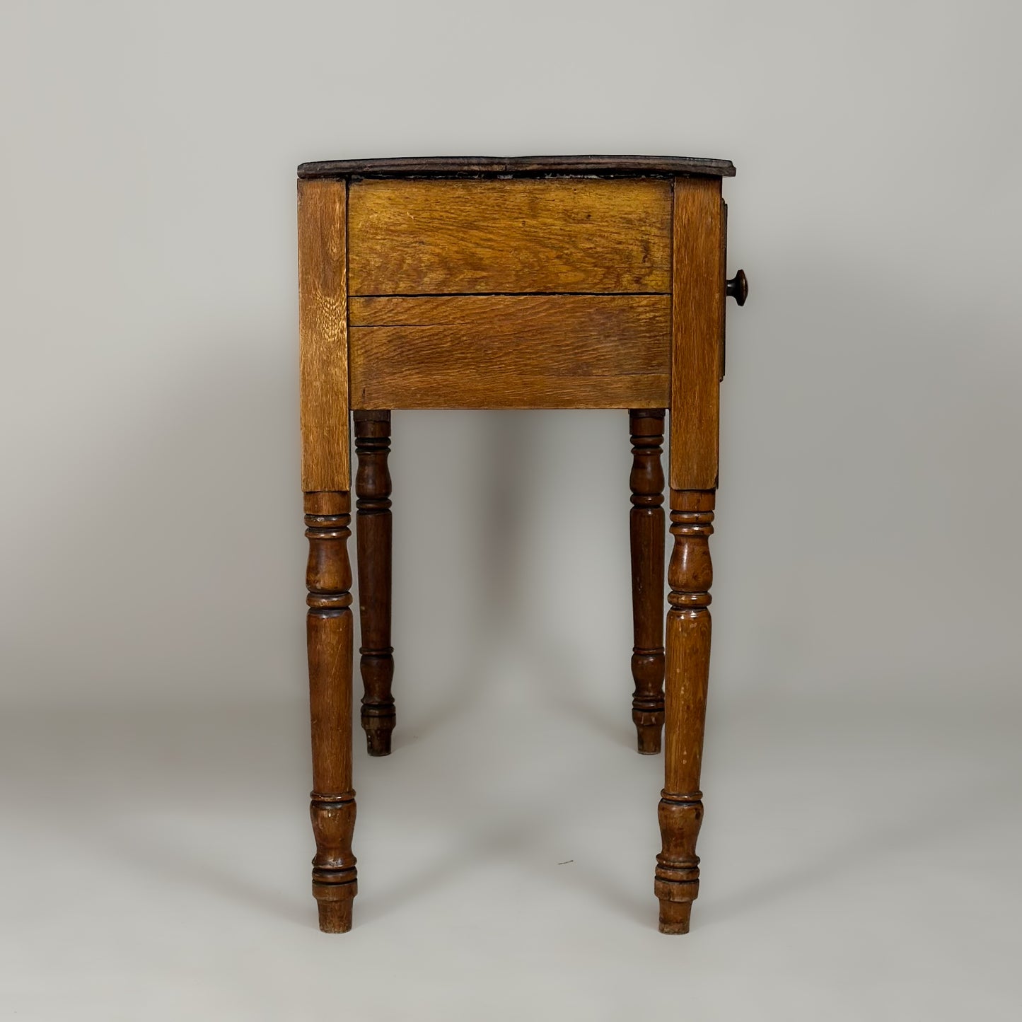 Antique Welsh Oak Lowboy Side Table