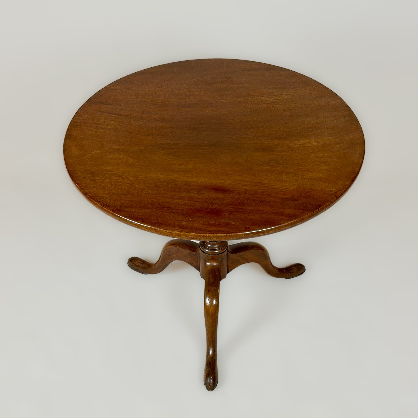 Antique Georgian Cuban Mahogany Tilt Top Table