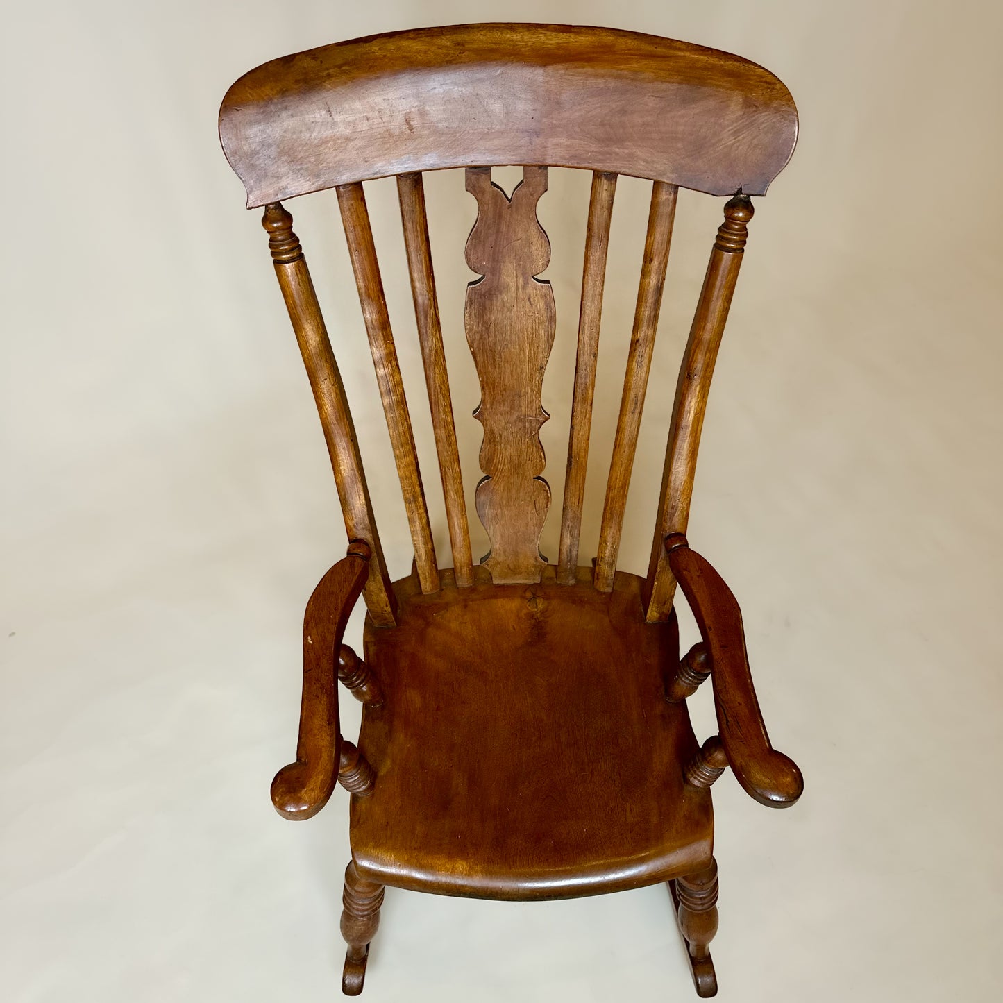 Antique Windsor Style Rocking Chair