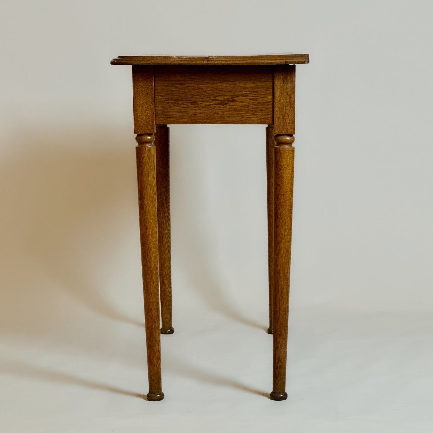 Antique Edwardian Oak Writing Table
