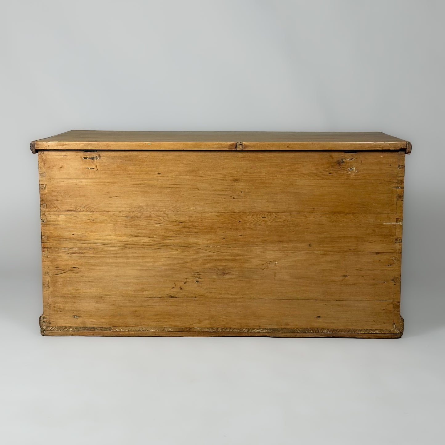 Large Antique Pine Trunk