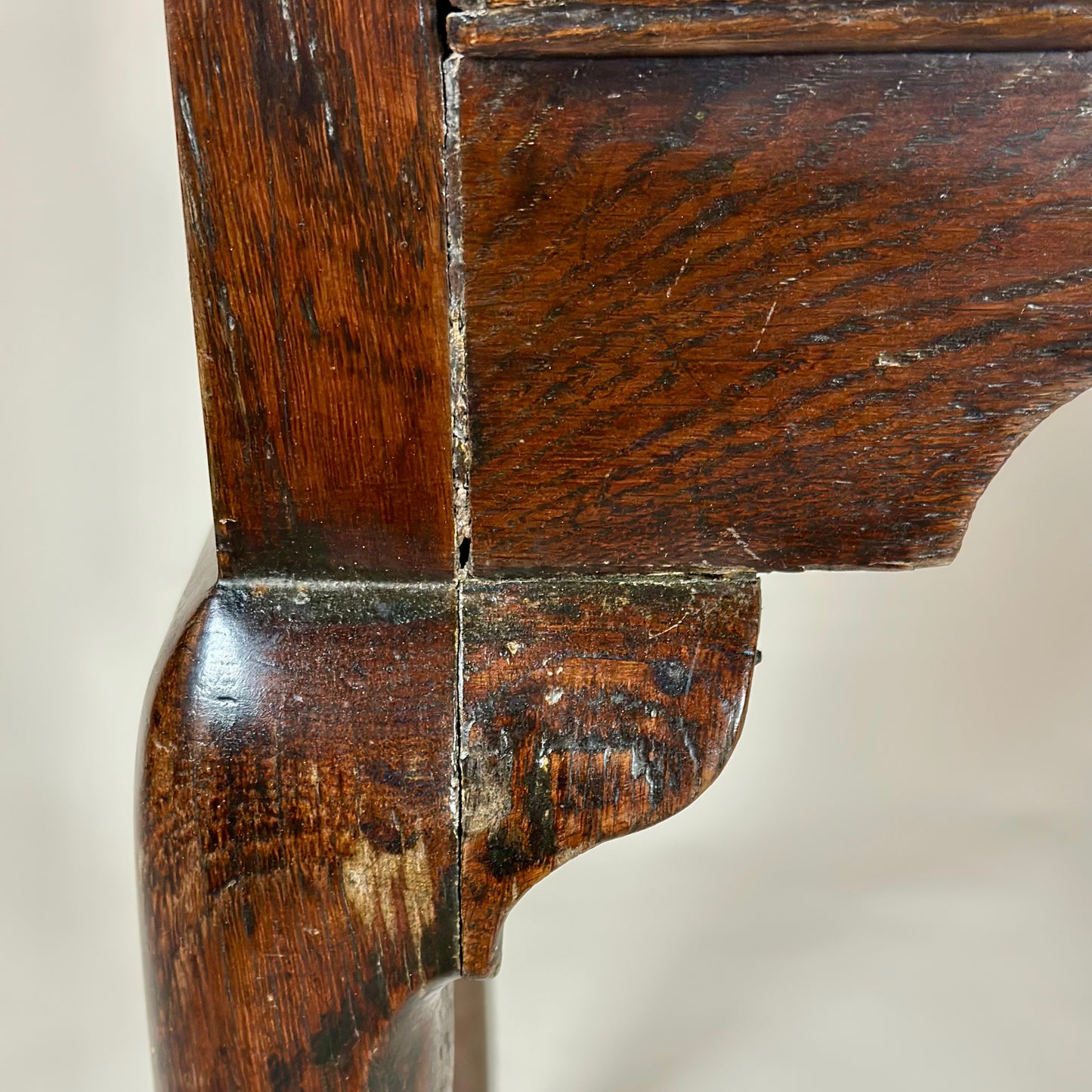 Antique Georgian Oak Lowboy