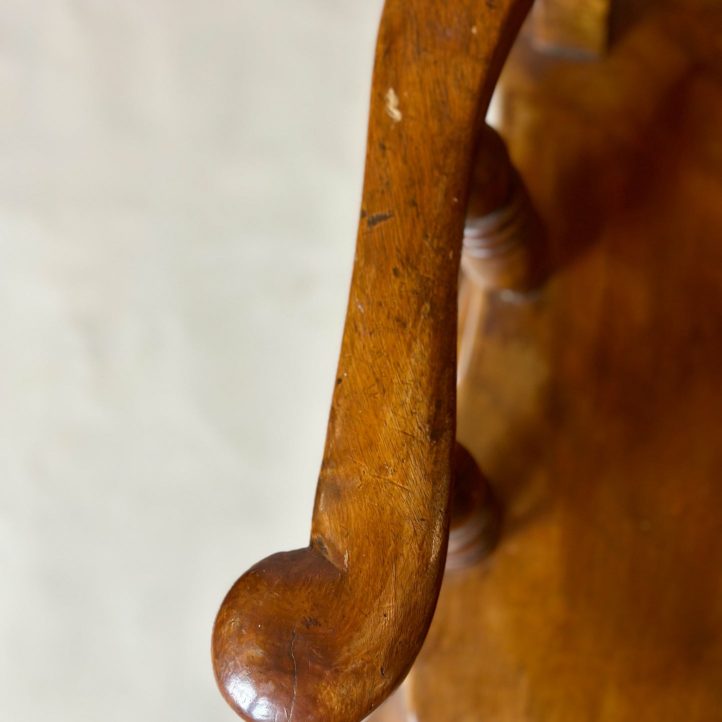 Antique Windsor Style Rocking Chair