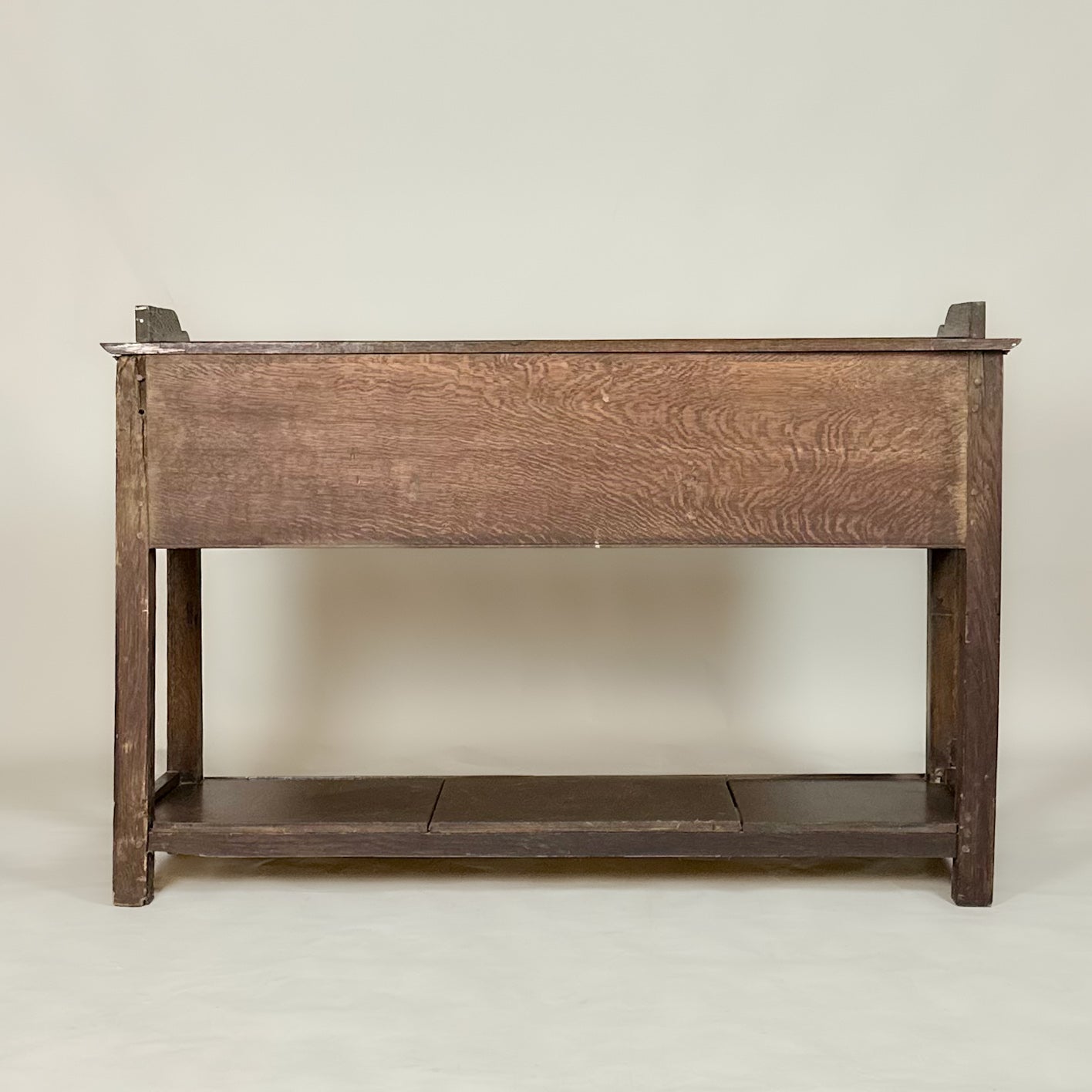 Antique Oak Console Hall Table
