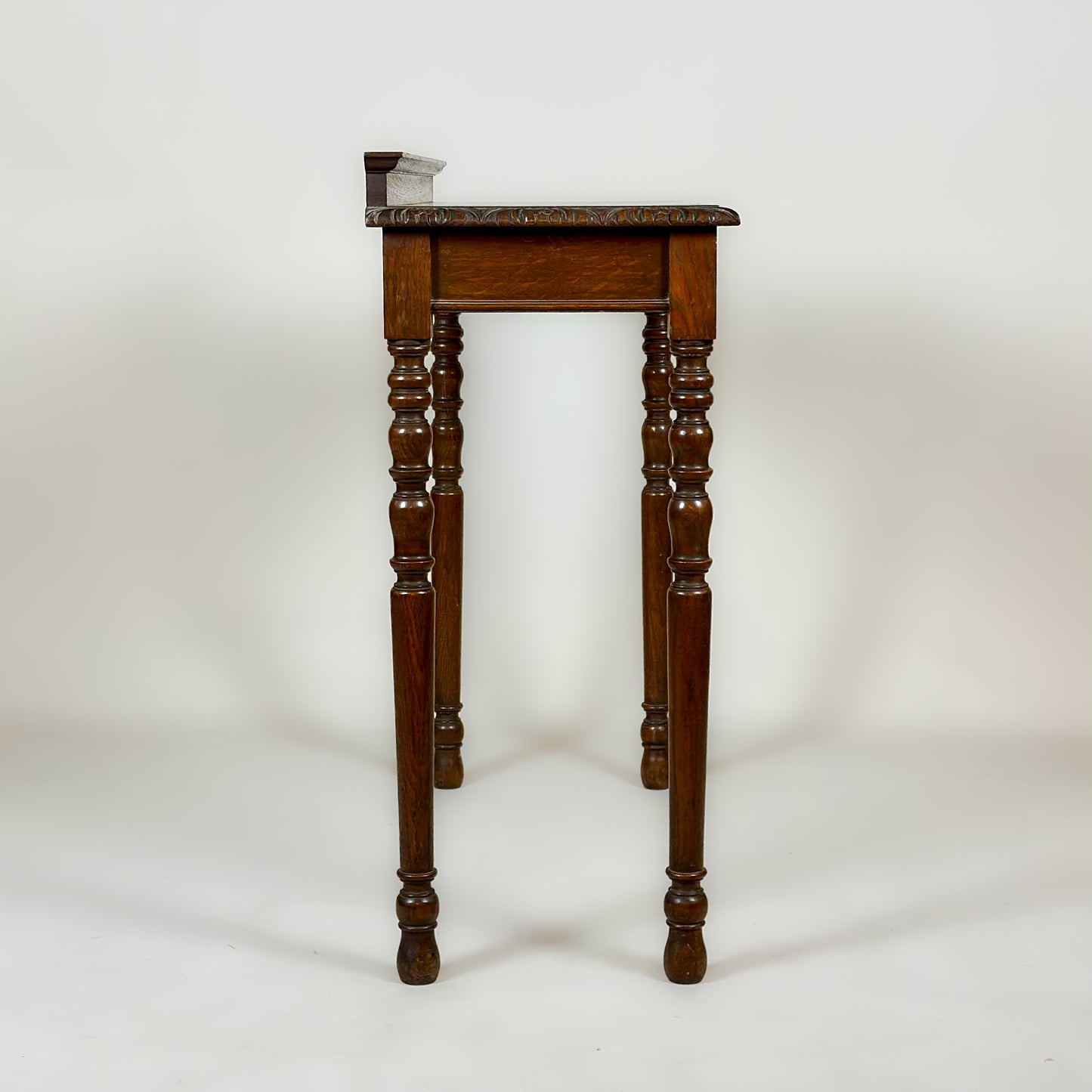 Antique Narrow Oak Hall Table or Console Table