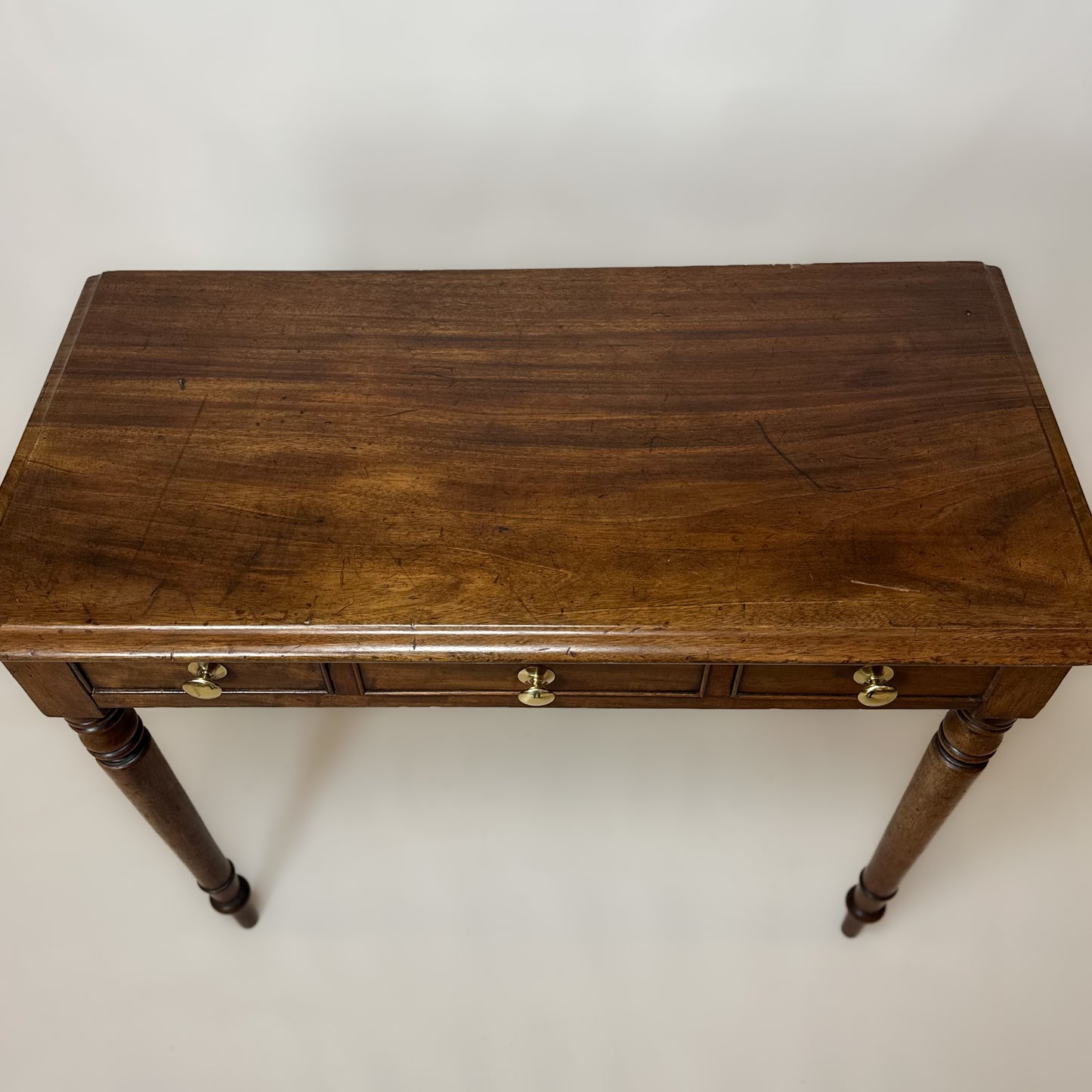 Antique Mahogany Side Table Writing Desk