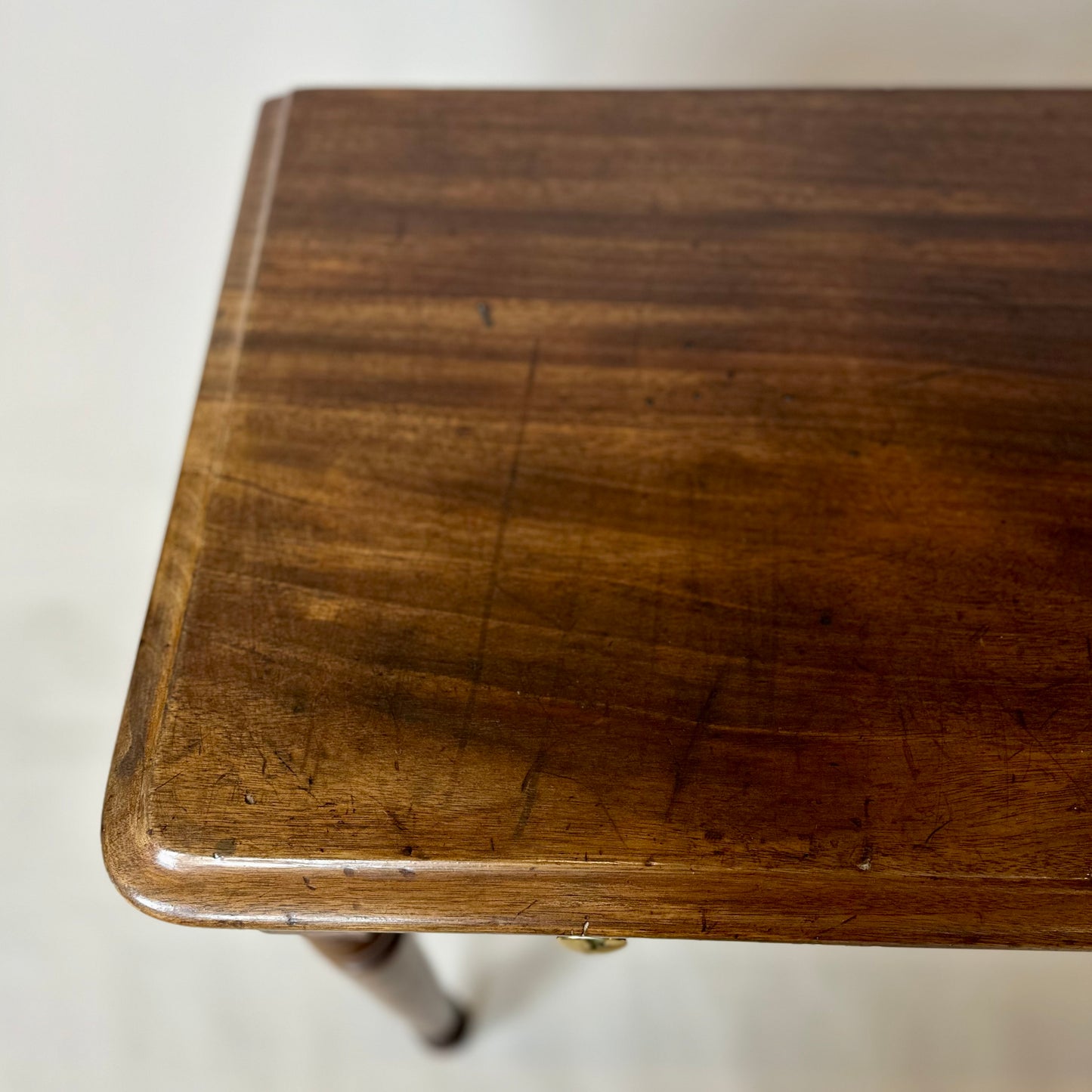 Antique Mahogany Side Table Writing Desk
