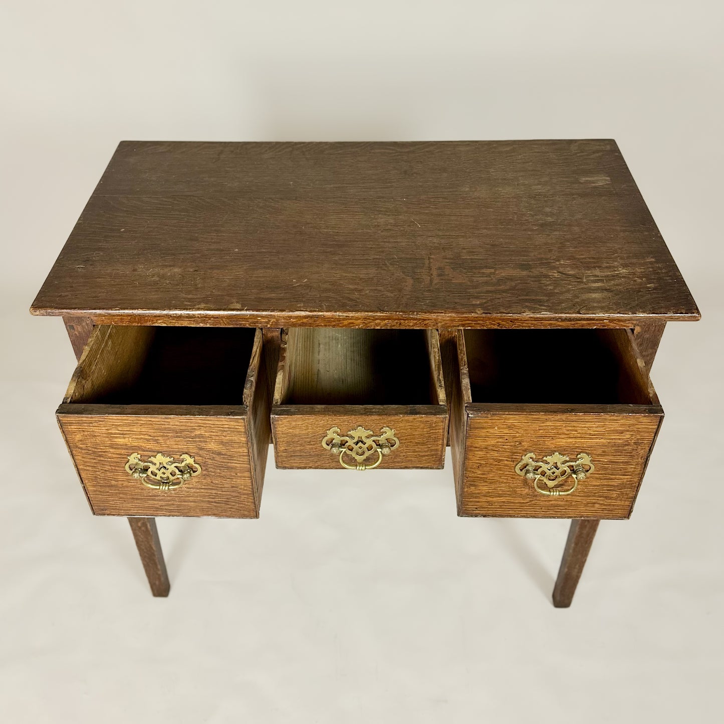 Antique Oak 20th Century Side Table