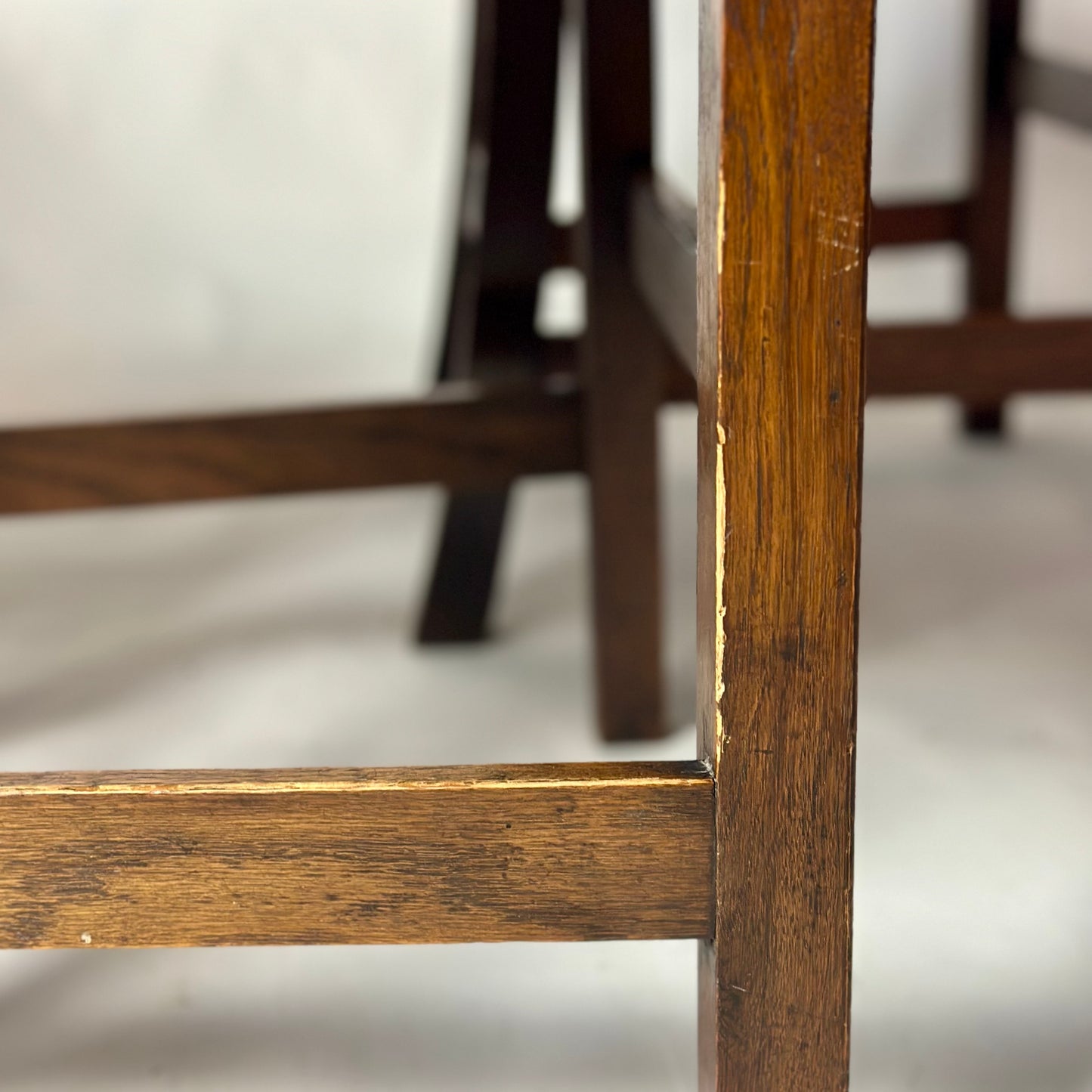 Set of Four Antique Welsh Oak Farmhouse Chairs