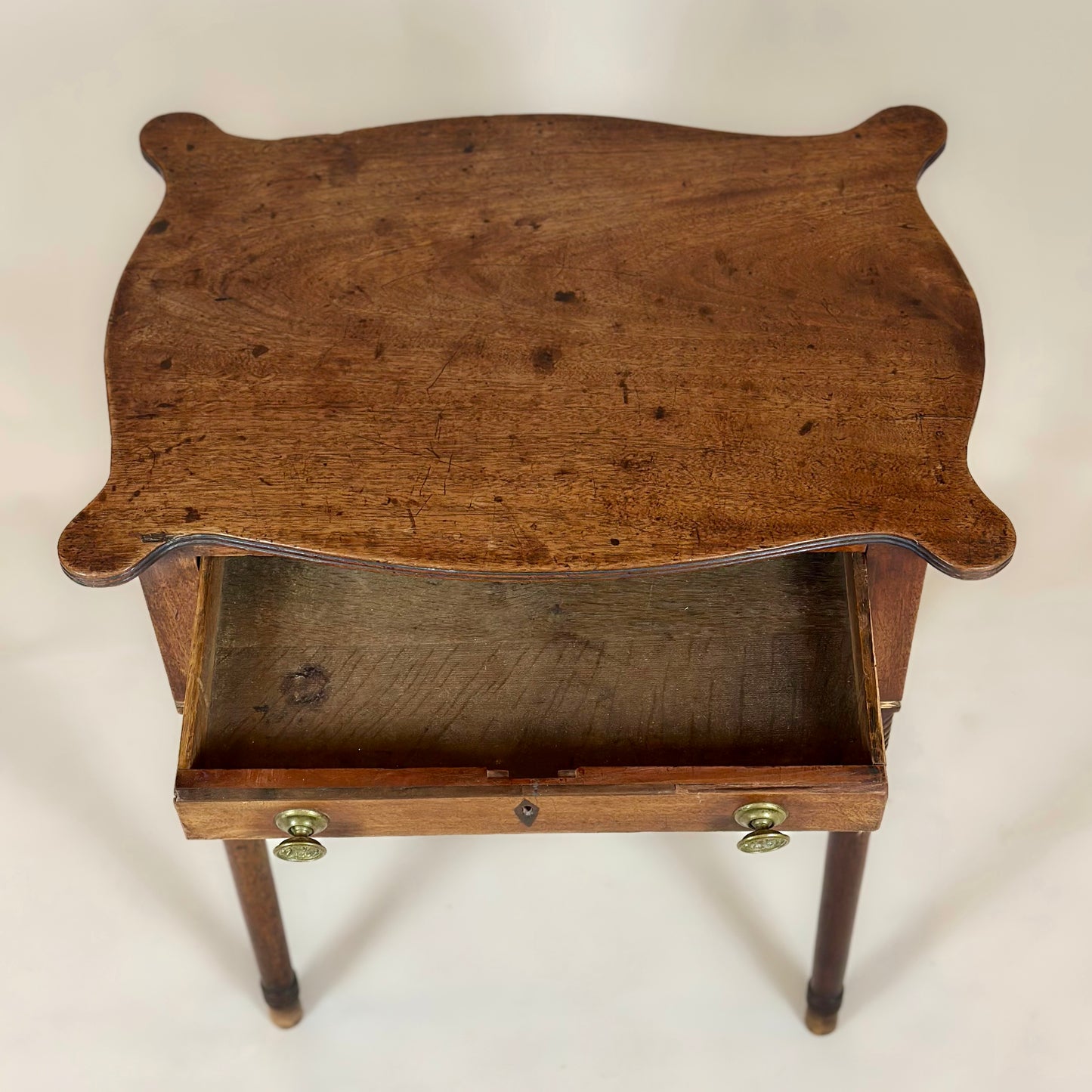 Antique Georgian Mahogany Small Side Table
