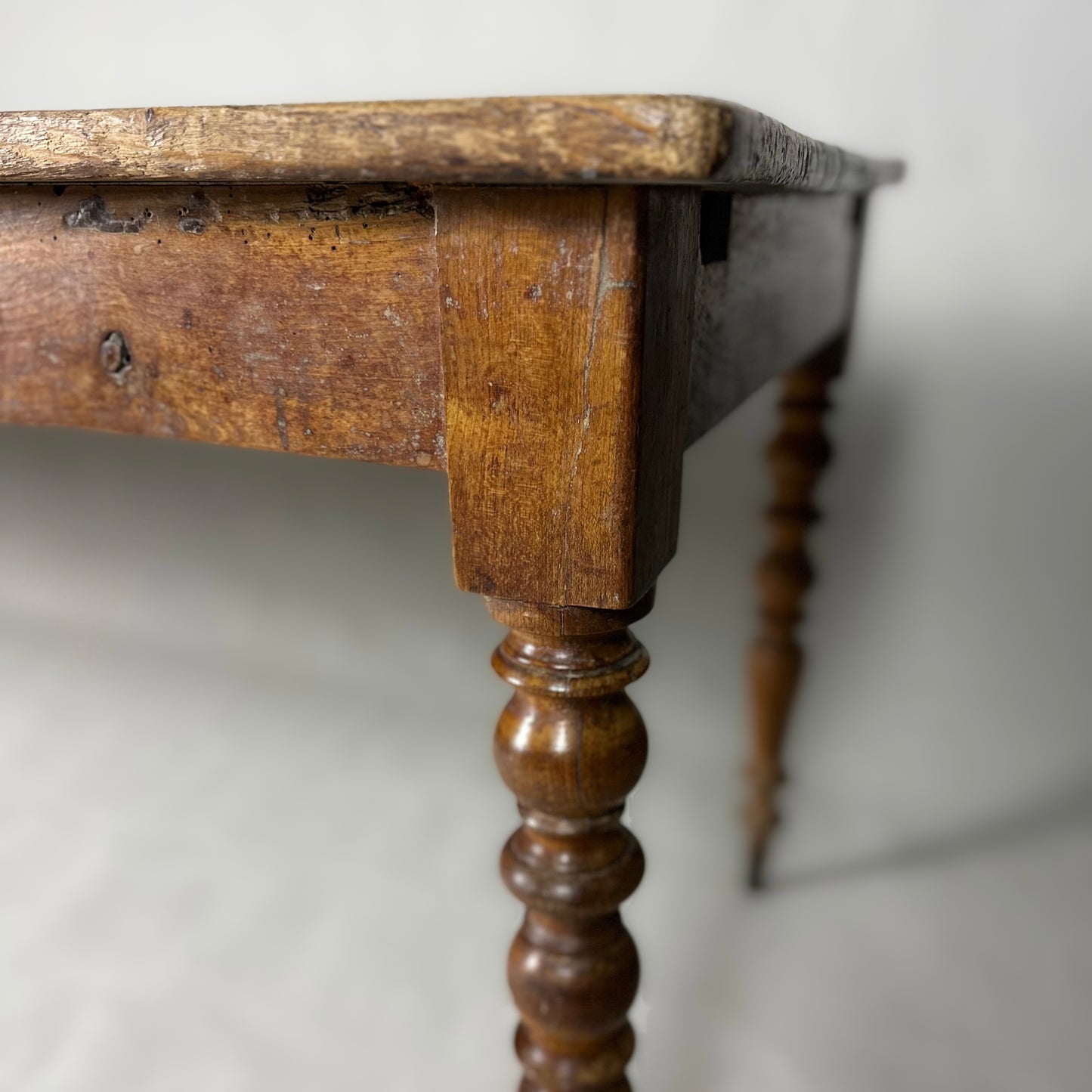 Antique Fruitwood Dining Table