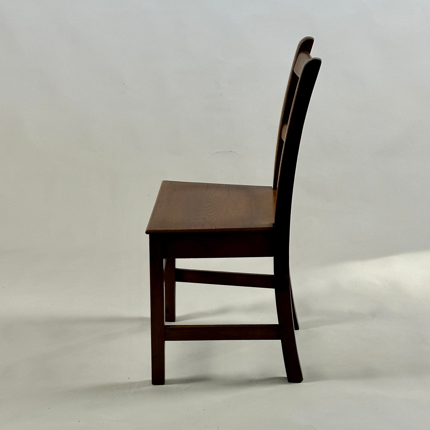 Set of Four Antique Welsh Oak Farmhouse Chairs