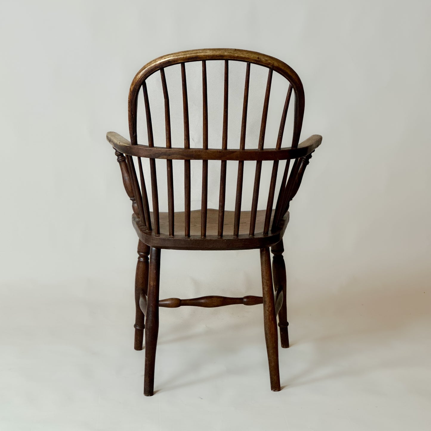 Antique 19th-Century Ash and Elm Windsor Chair