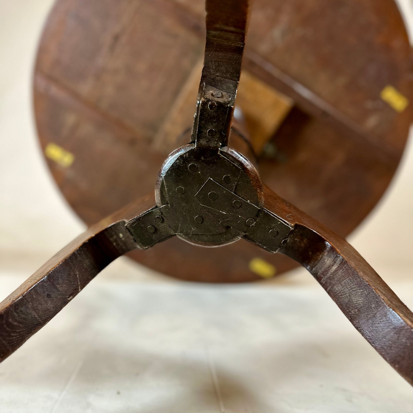 Antique Georgian Oak Tilt Top Table