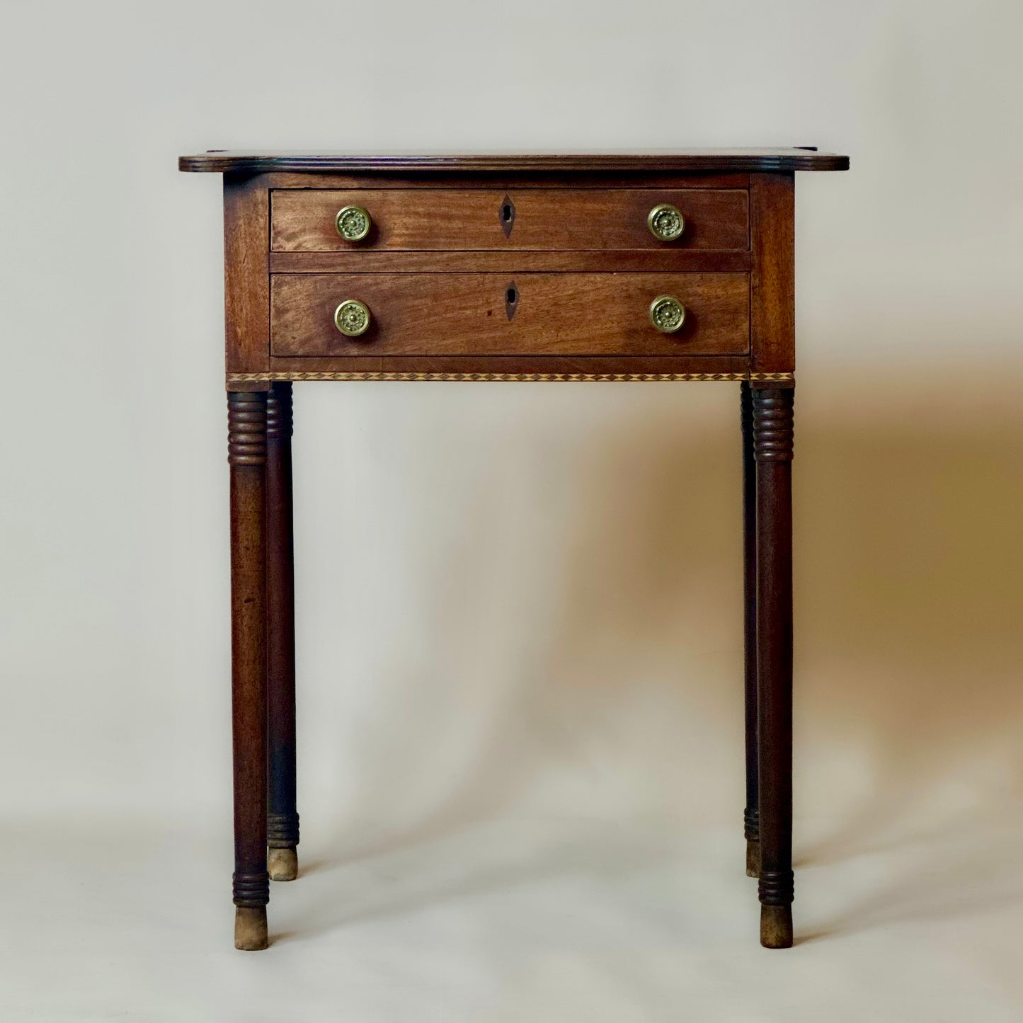 Antique Georgian Mahogany Small Side Table