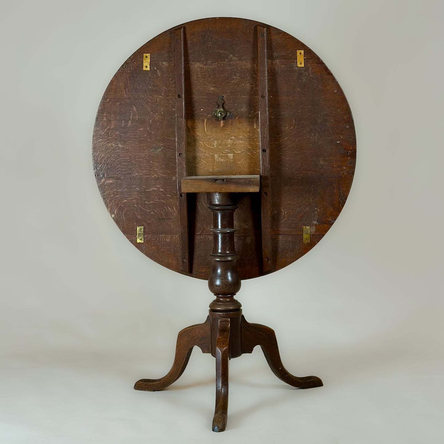 Antique Georgian Oak Tilt Top Table