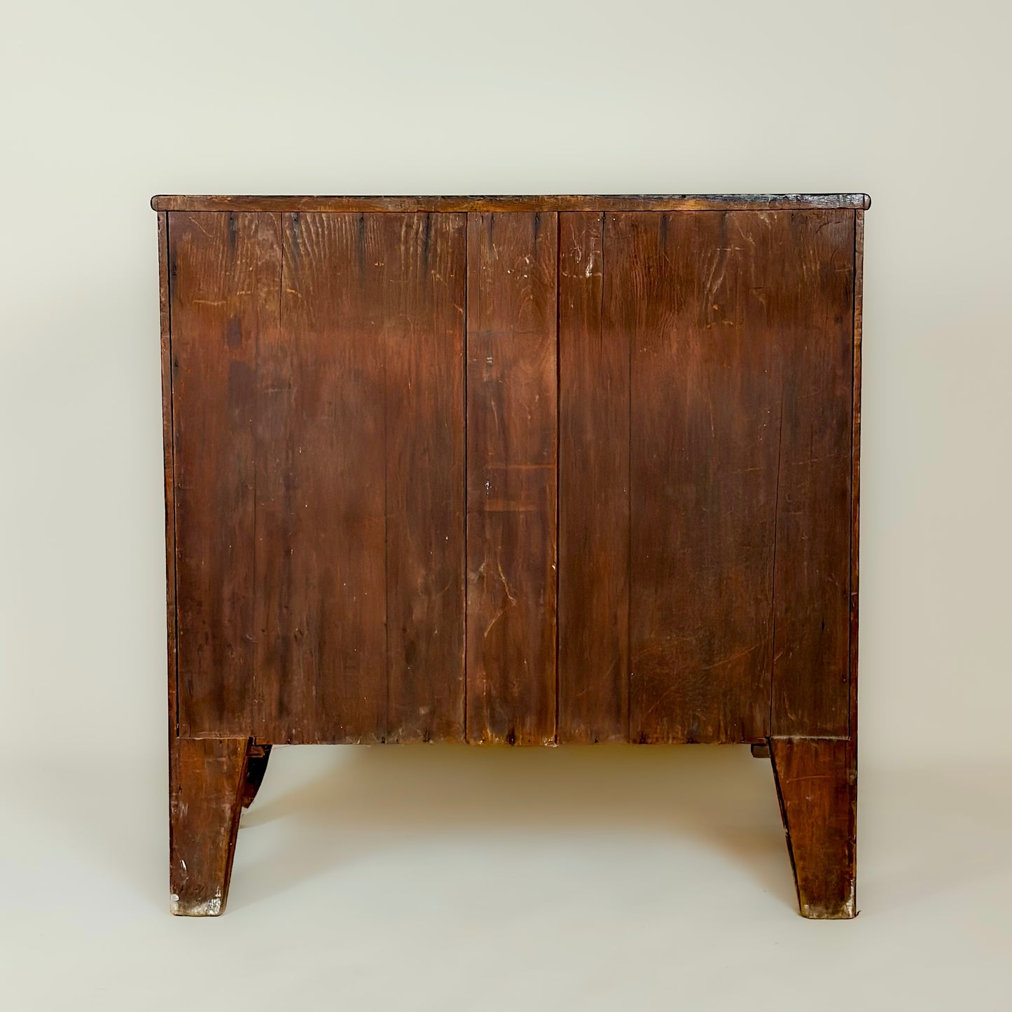 Antique Regency Mahogany Bow Front Chest of Drawers