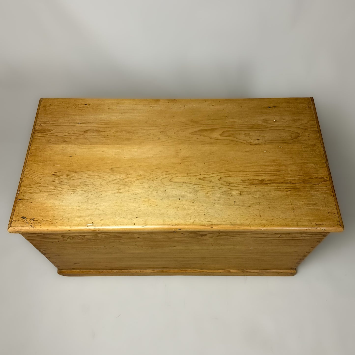 Large Antique Pine Trunk