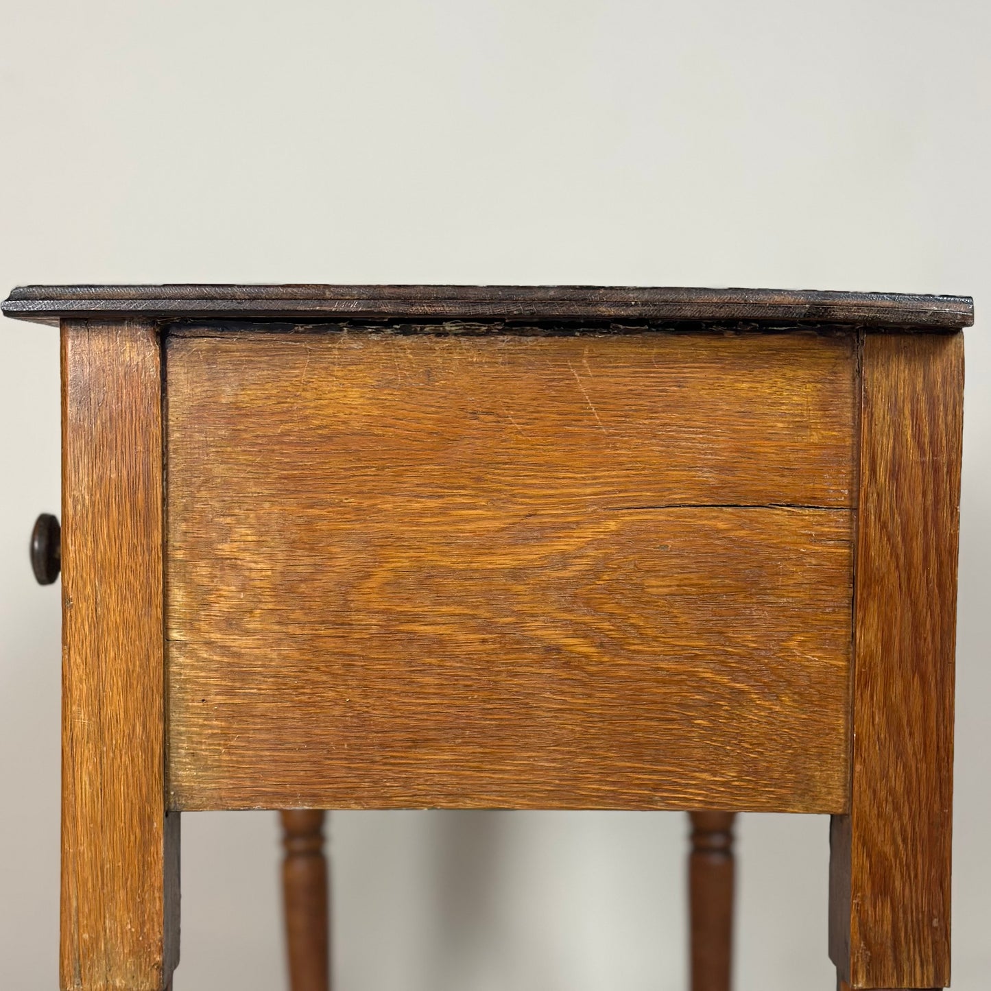 Antique Welsh Oak Lowboy Side Table