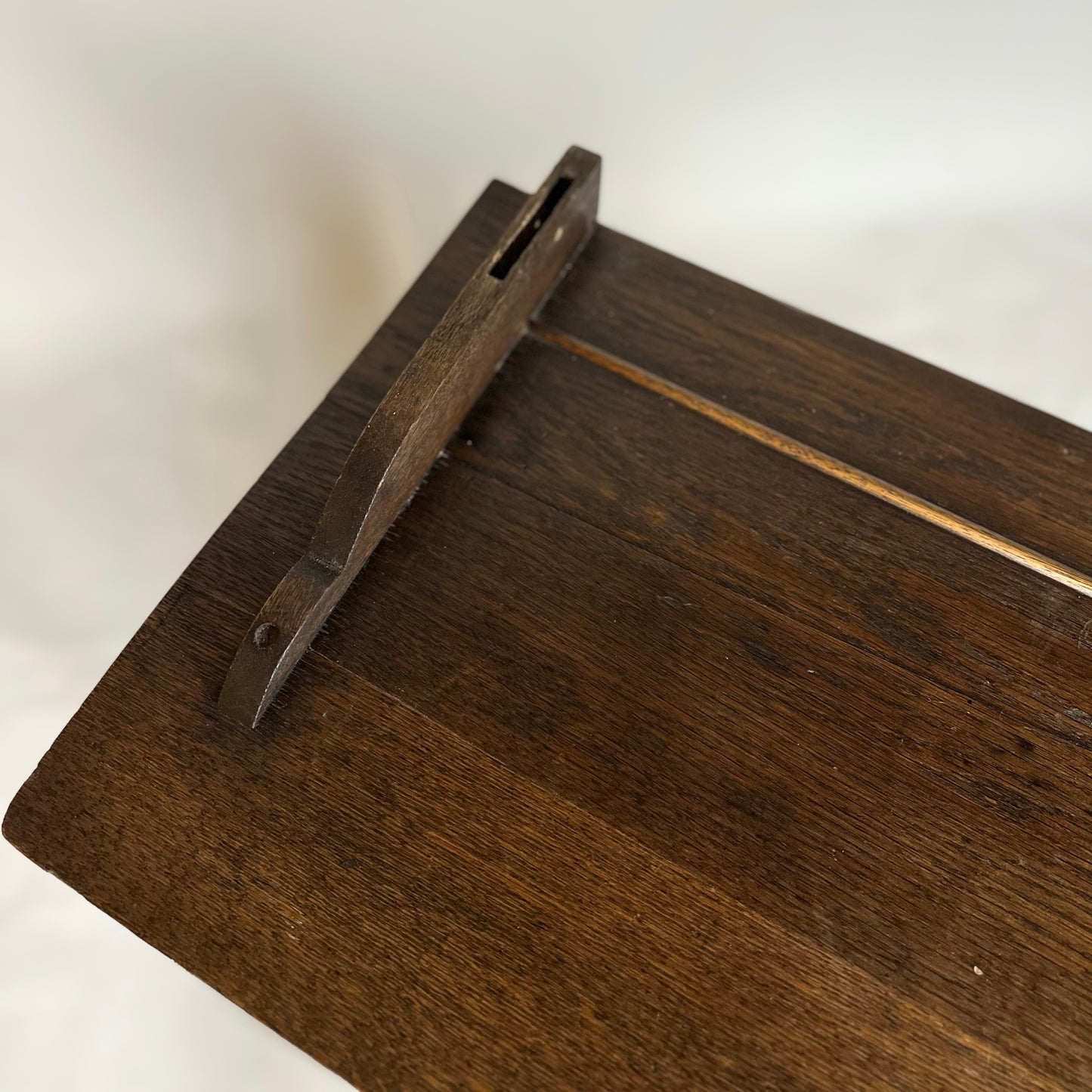 Antique Oak Console Hall Table