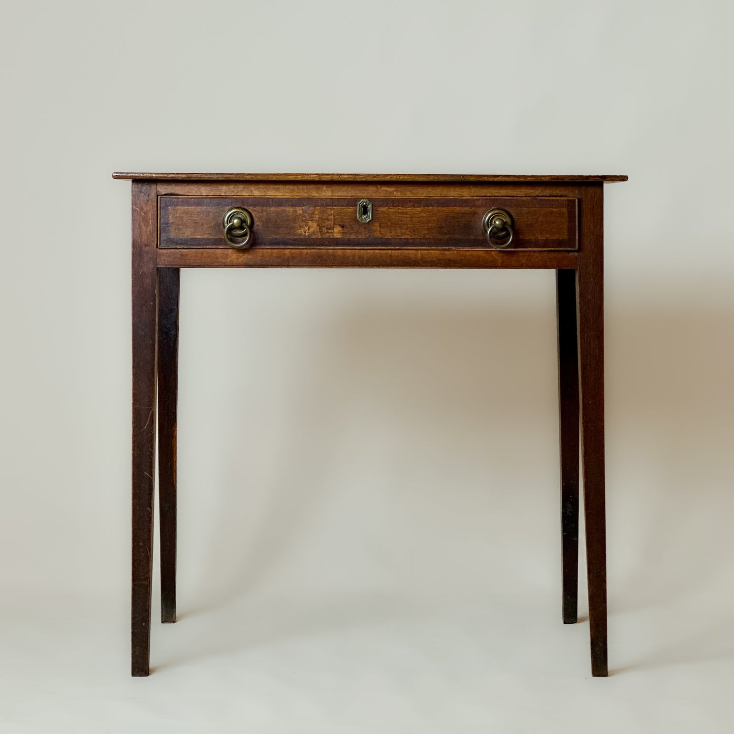Antique Victorian Oak Writing Table