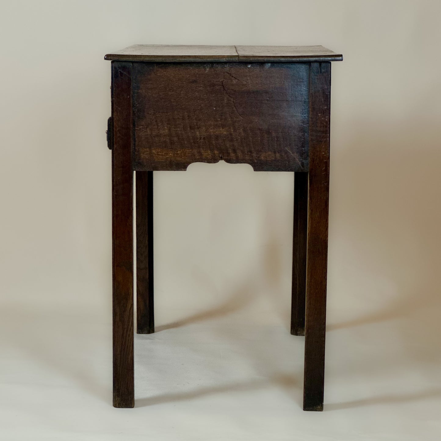Antique Georgian Oak Lowboy Side Table