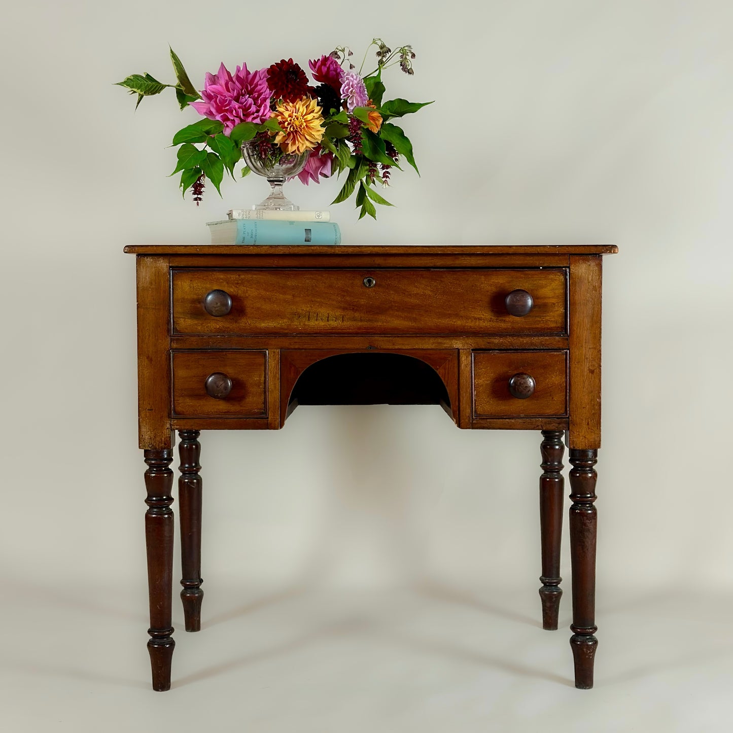 Antique Welsh Oak Side Table