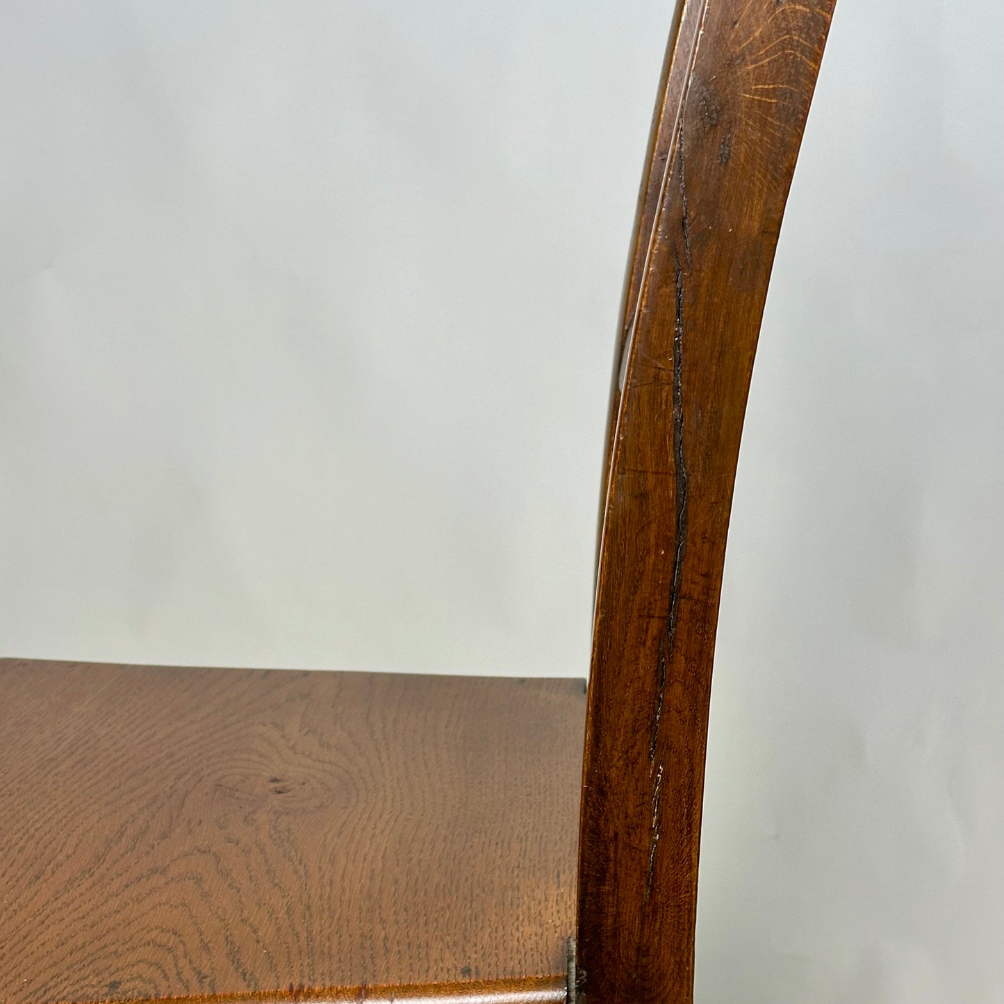Set of Four Antique Welsh Oak Farmhouse Chairs