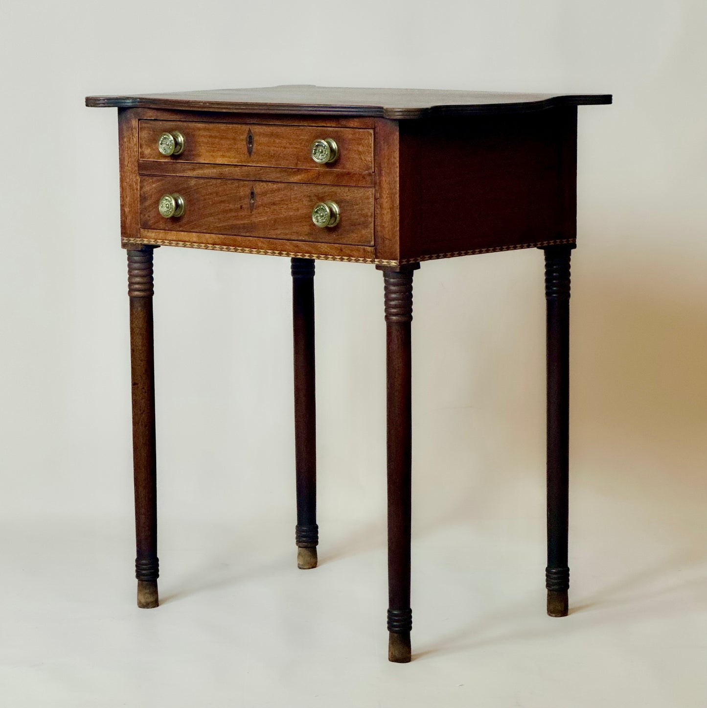 Antique Georgian Mahogany Small Side Table