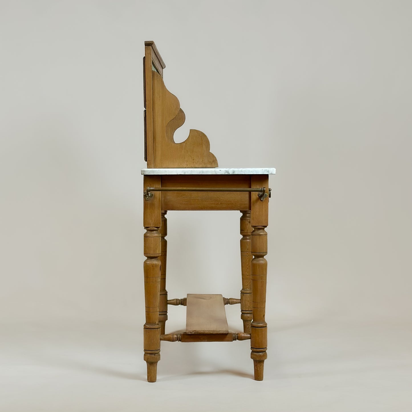 Antique Victorian Pine Washstand