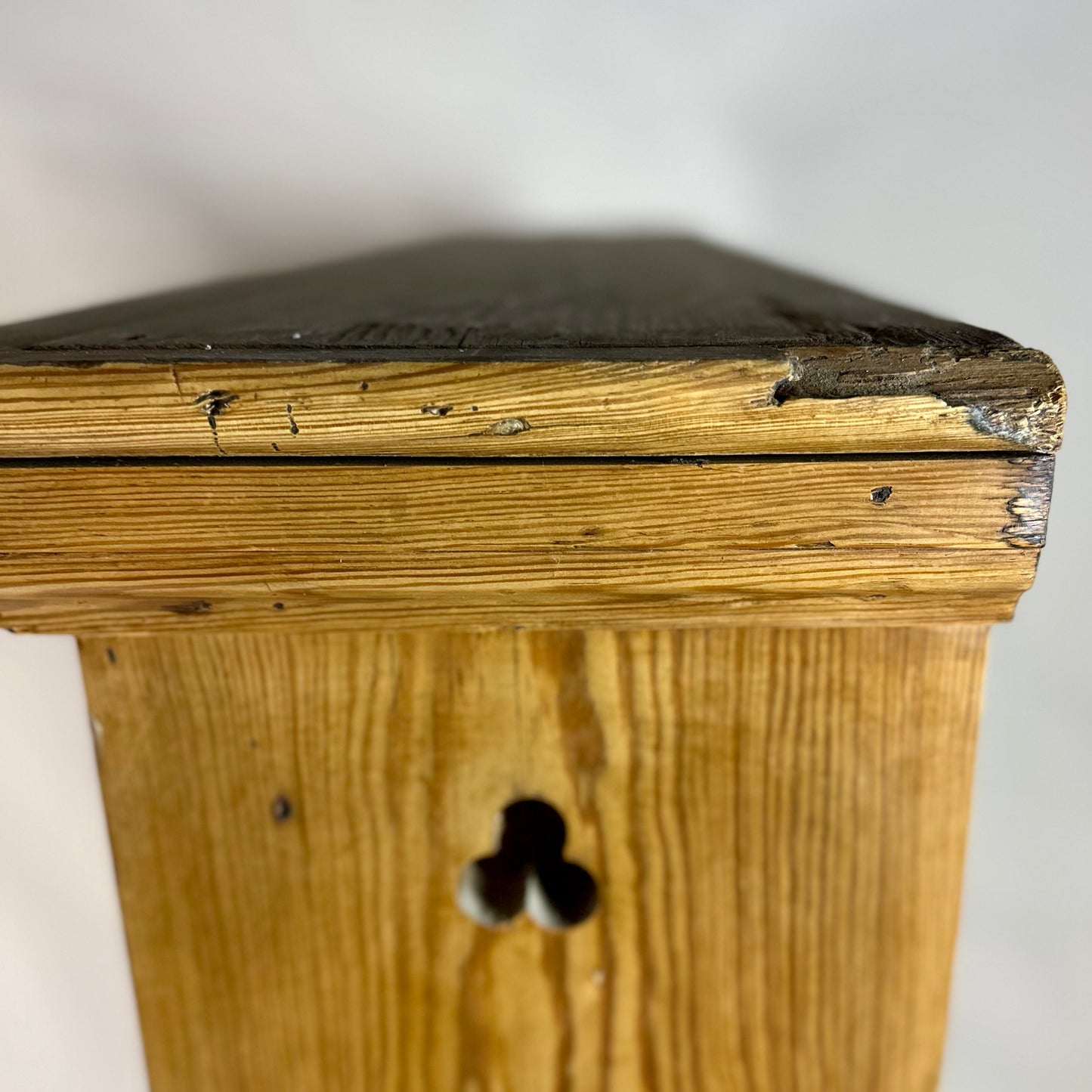 Large Pine Chapel Bookcase