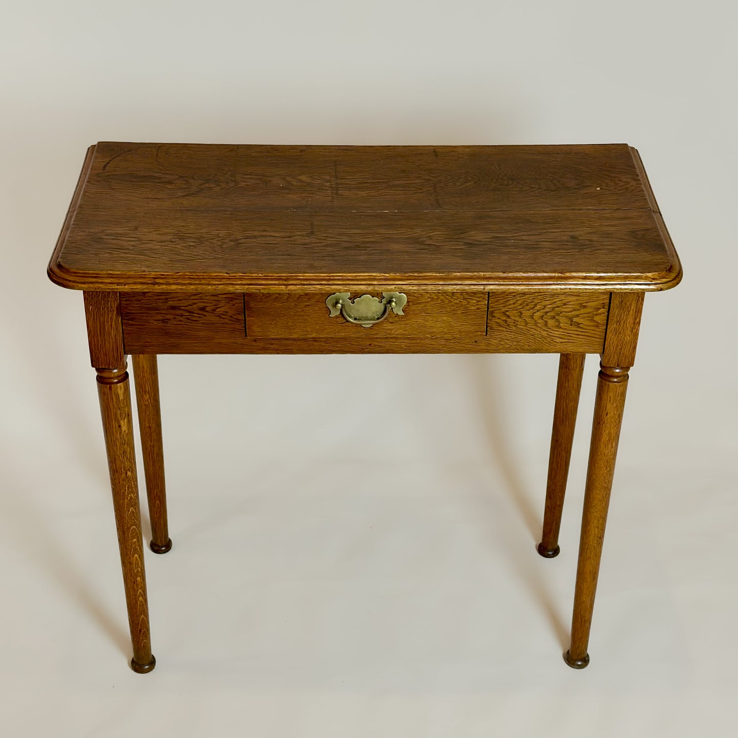 Antique Edwardian Oak Writing Table