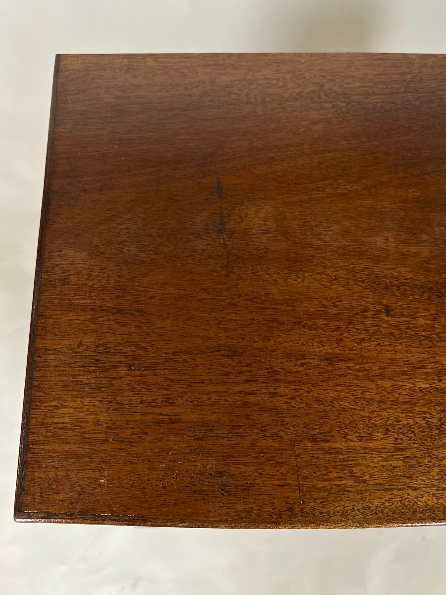 Antique Georgian Mahogany Bow Front Chest of Drawers Of Small Proportions