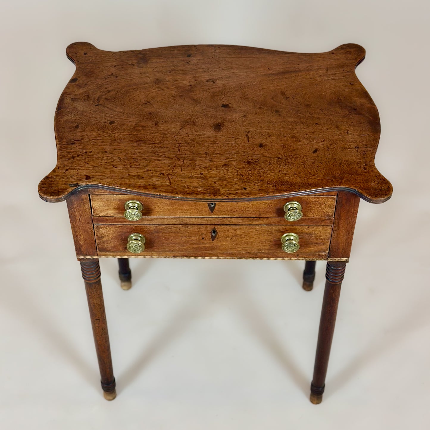 Antique Georgian Mahogany Small Side Table