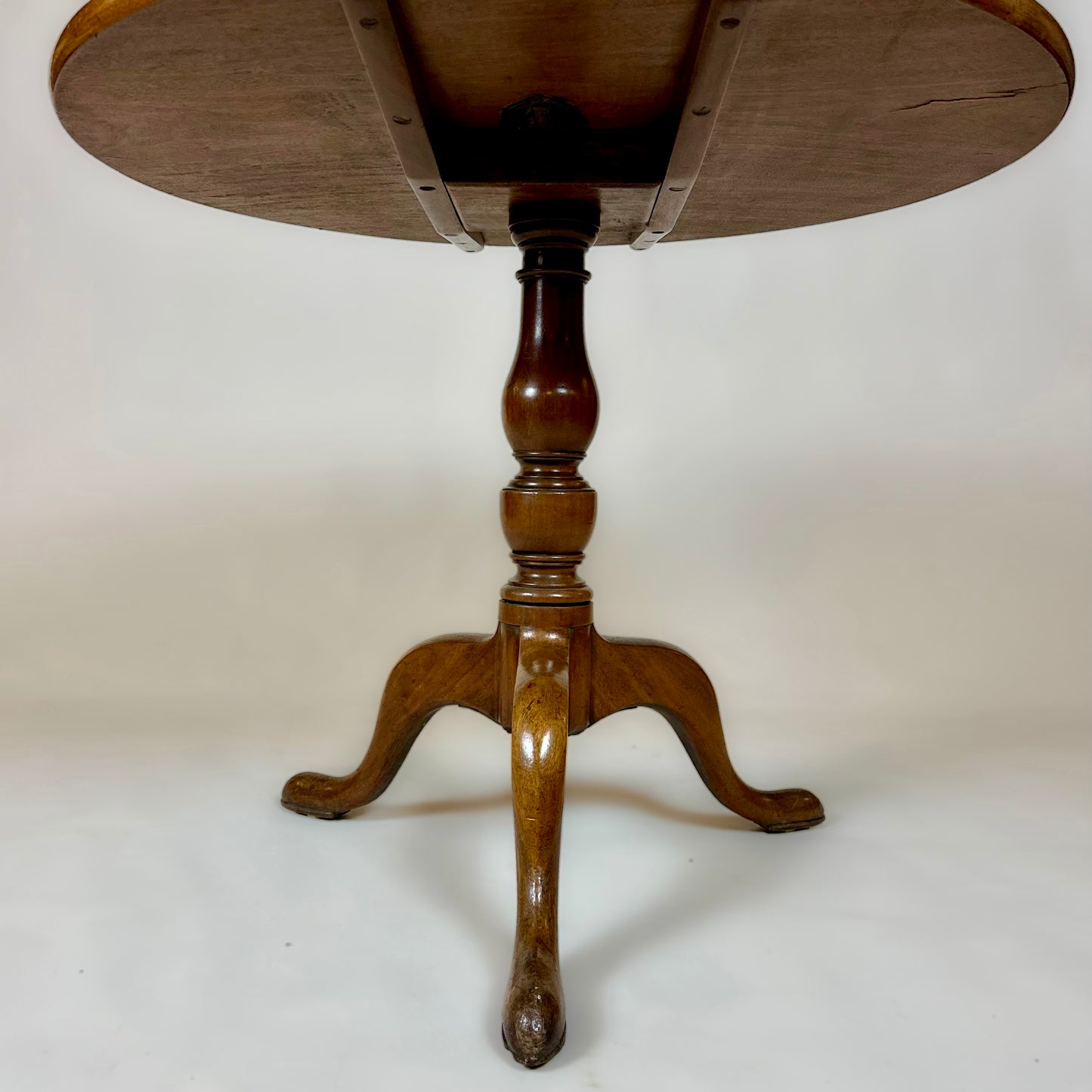 Antique Georgian Cuban Mahogany Tilt Top Table