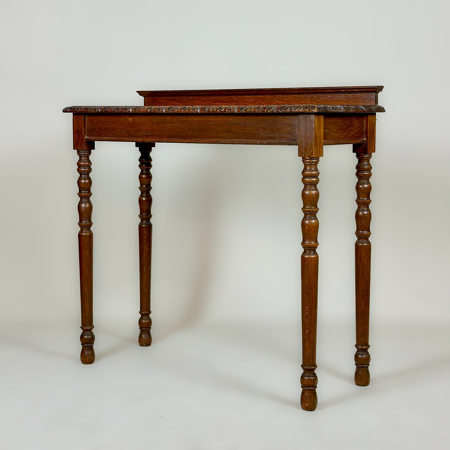 Antique Narrow Oak Hall Table or Console Table