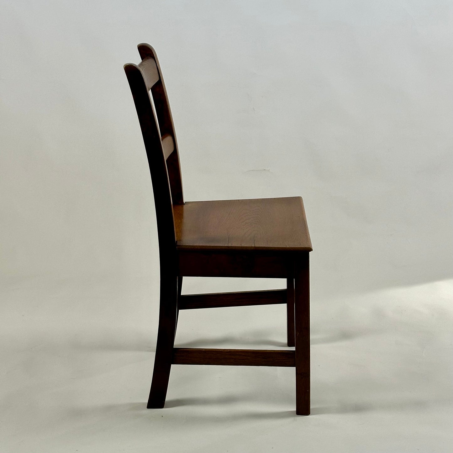 Set of Four Antique Welsh Oak Farmhouse Chairs
