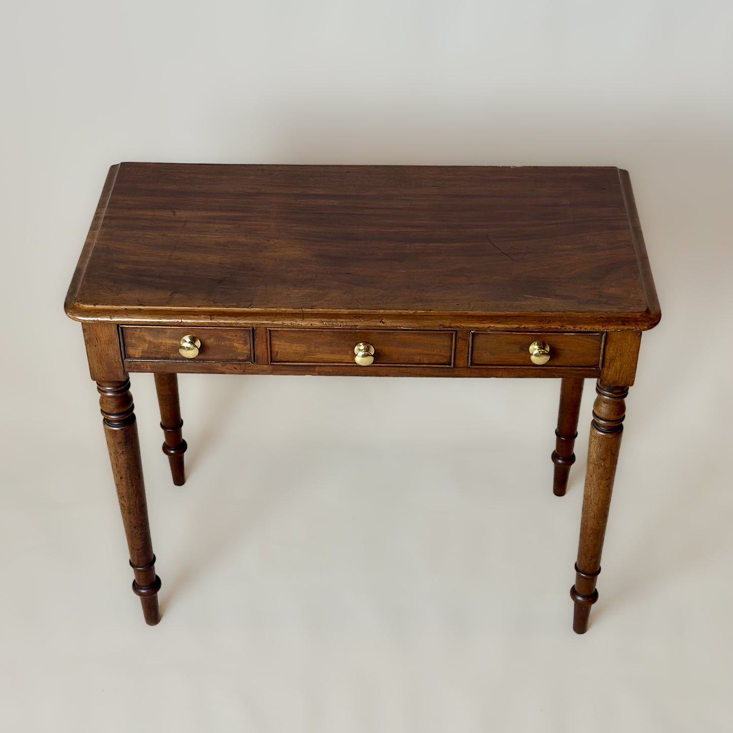 Antique Mahogany Side Table Writing Desk