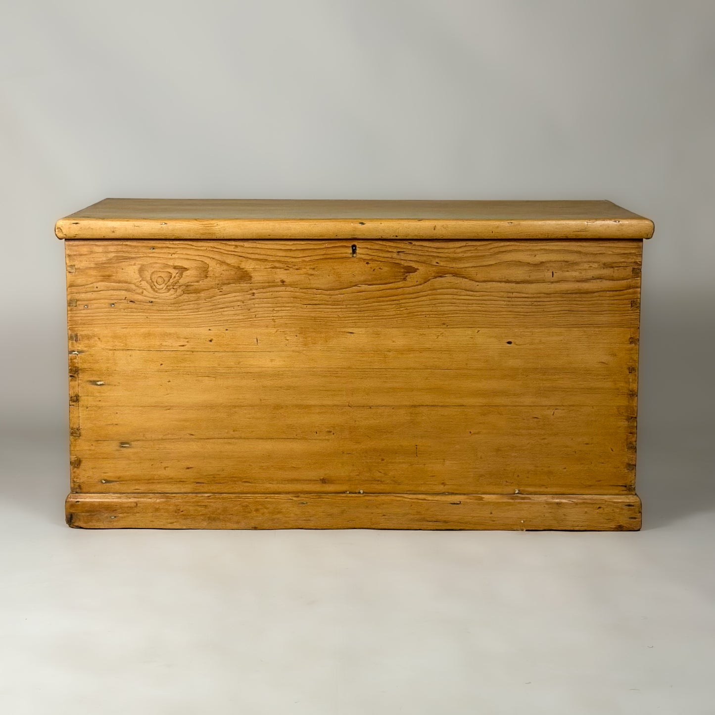 Large Antique Pine Trunk