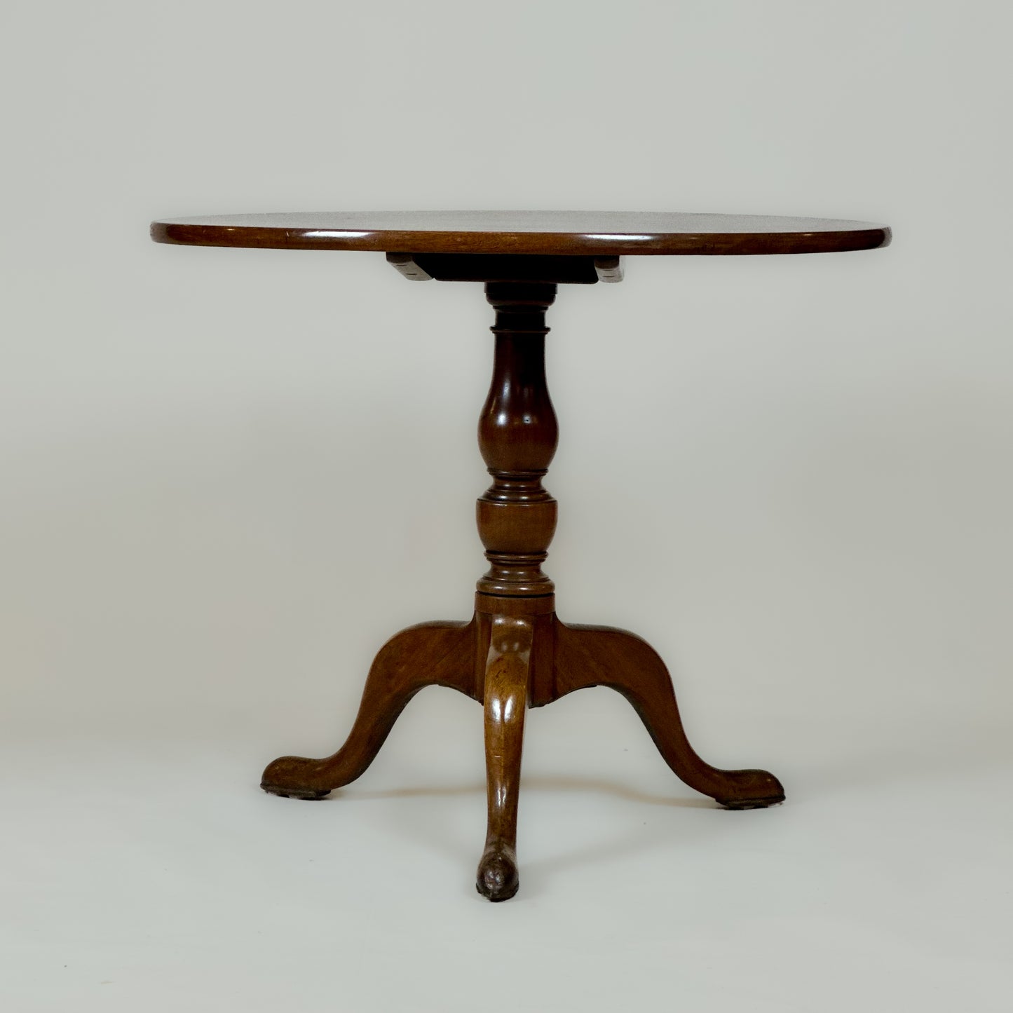 Antique Georgian Cuban Mahogany Tilt Top Table